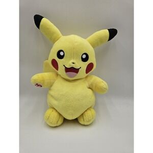 Nintendo Pokemon Build A Bear Workshop‎ BAB Pikachu 18" Stuffed Plushie Toy 2017